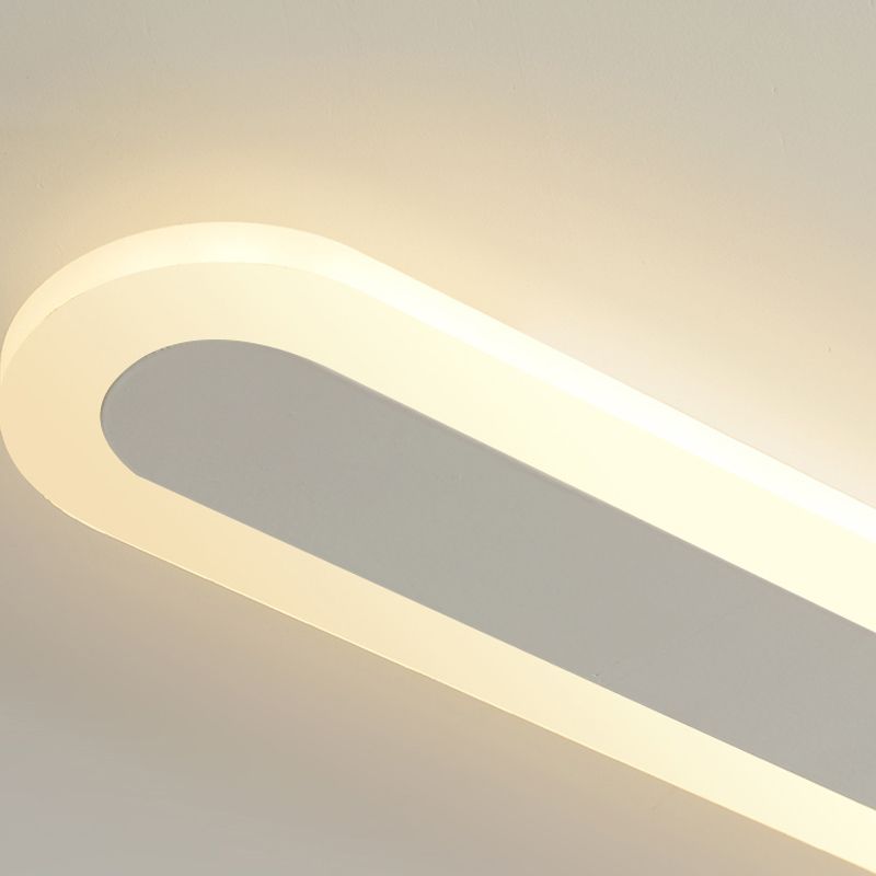 Sitting Room Wall Sconce Modern Acrylic Metal Led Simple Wall Mounted Light Fixture