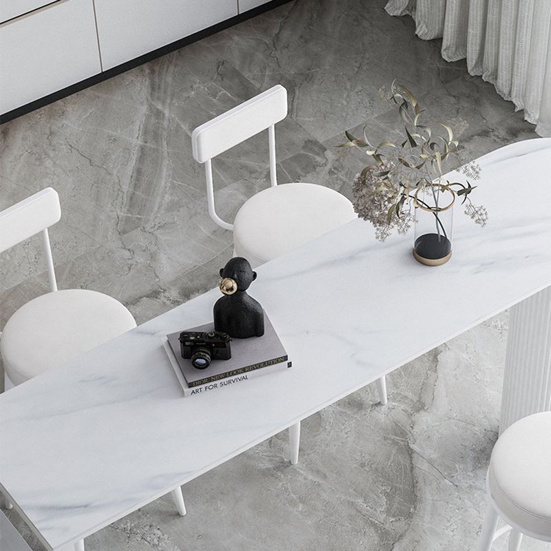 Sintered Stone Bar Table Modern Dining Table for Kitchen Living Room