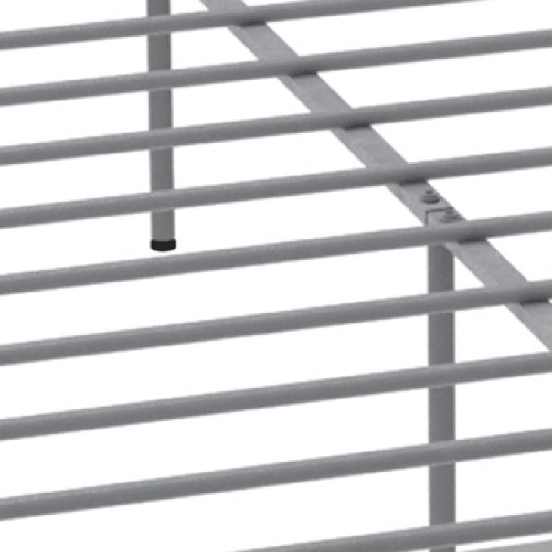 84.65 inch Wide Industial Bed Frame Metal Bed with Headboard