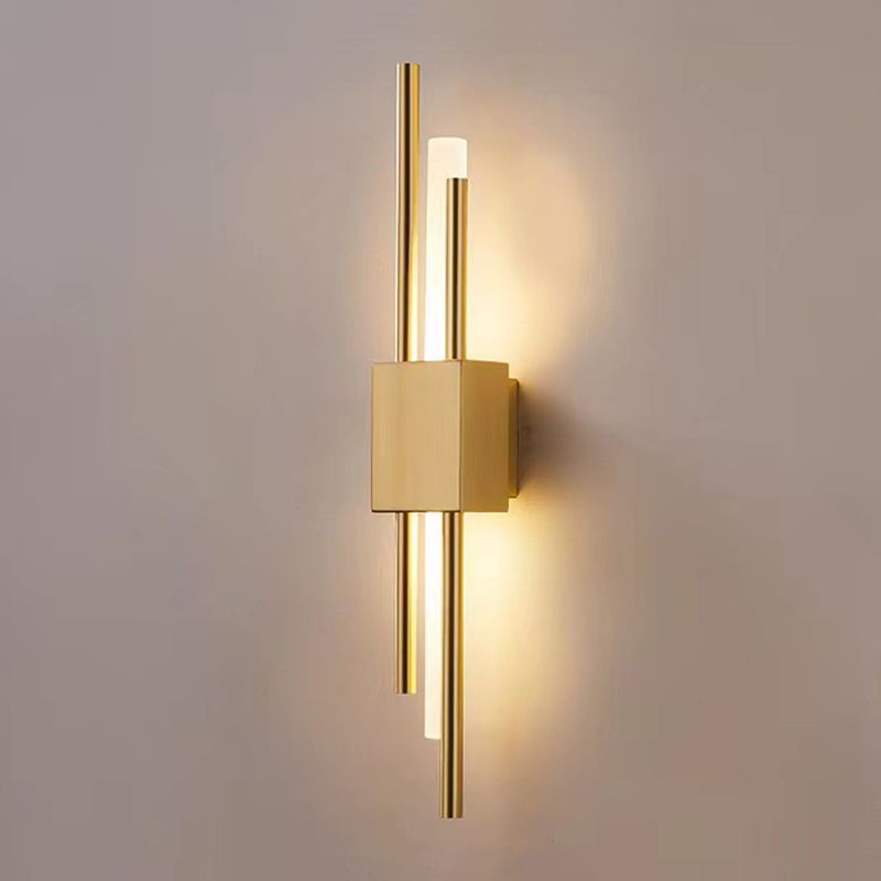 Modern Sconce Lighting Linear Wall Lighting Fixtures Metal 1 Light Wall Sconce