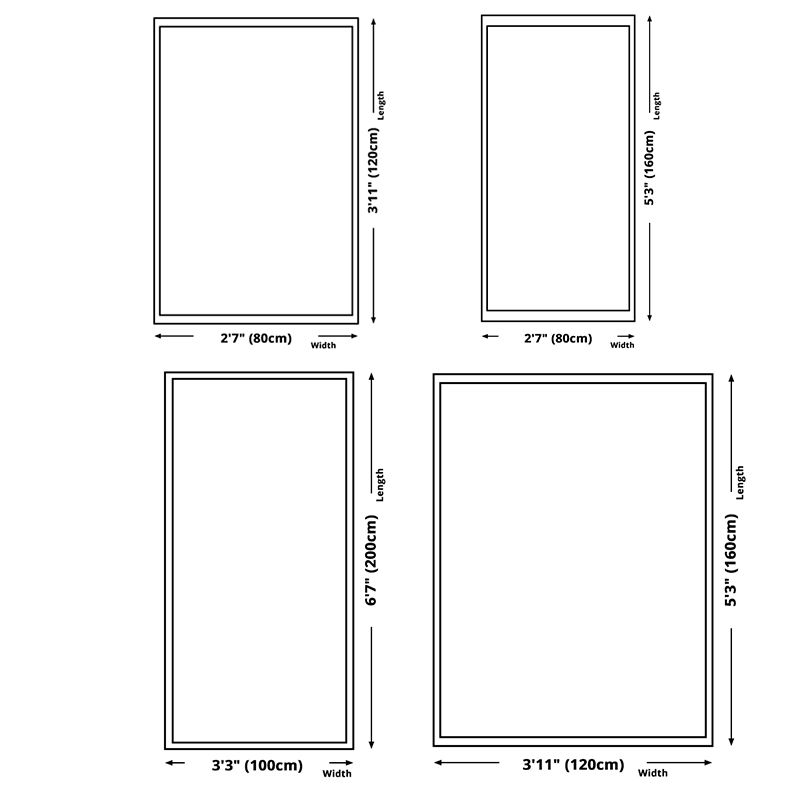 Creative Lines Printed Indoor Rug Modern Stylish Polyester Area Rug Easy Care Anti-Slip Backing Carpet for Living Room