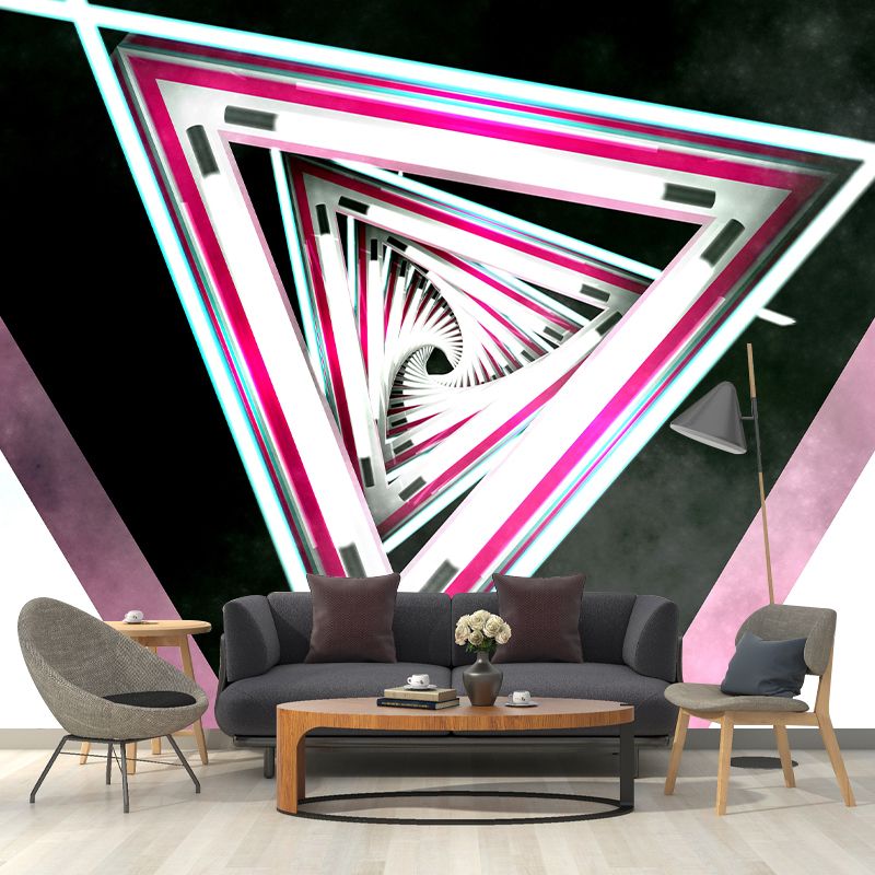 Washable Mural Wallpaper Geometry IllustrationIndoor Wall Mural