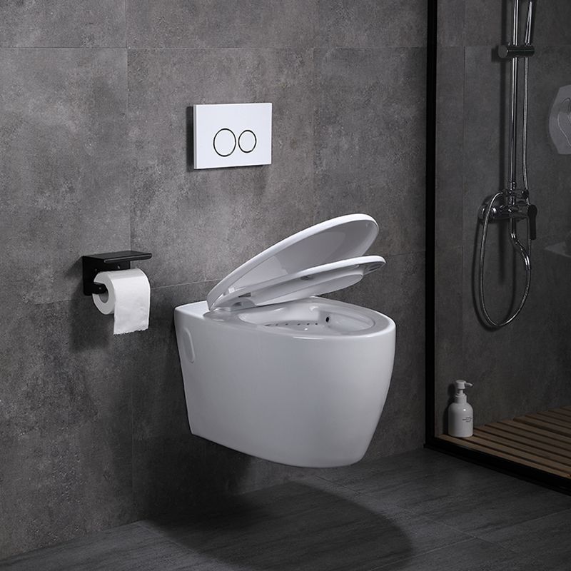 Contemporary Flush Toilet One Piece Wall Mount Porcelain Urine Toilet