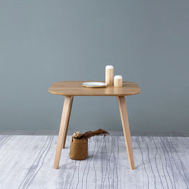 Solid Wood Dining Room Table Contemporary Natural Dining Site Table