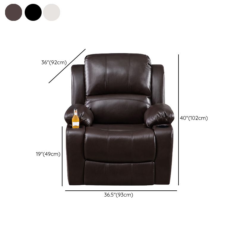 Solid Color Recliner Modern Home Theater Single Home Theater Recliner