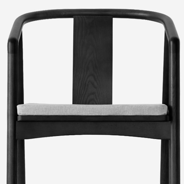 Traditional Style Chairs Dining Arm Chairs with Wooden Legs for Kitchen