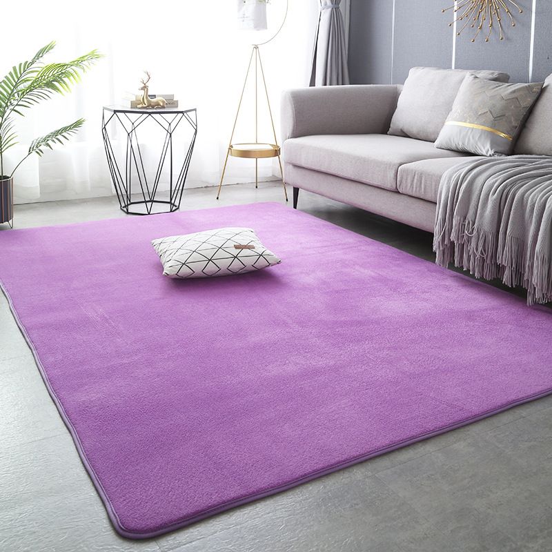 Moquette moquette area solida area tappeto poliestere moquette con supporto non slip
