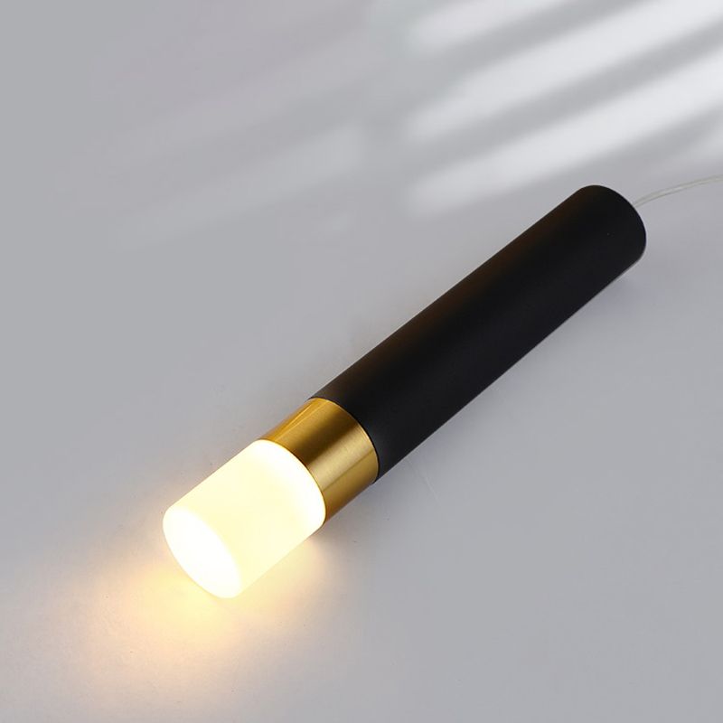 Metal Crown Pendant Lighting Stylish Minimalist LED Hanging Lamp for Dining Room