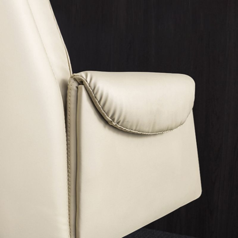 Modern High Back Management Chair Ergonomic Adjustable Executive Leather Chair