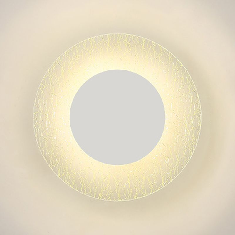 1-Light Wall Sconce Modern Style Metal Wall Lighting for Bedroom