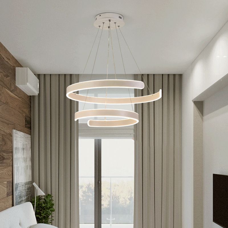 Lampadango a sospensione del lampadario a forma di ristorante a forma di geometrico Luce a LED contemporanea