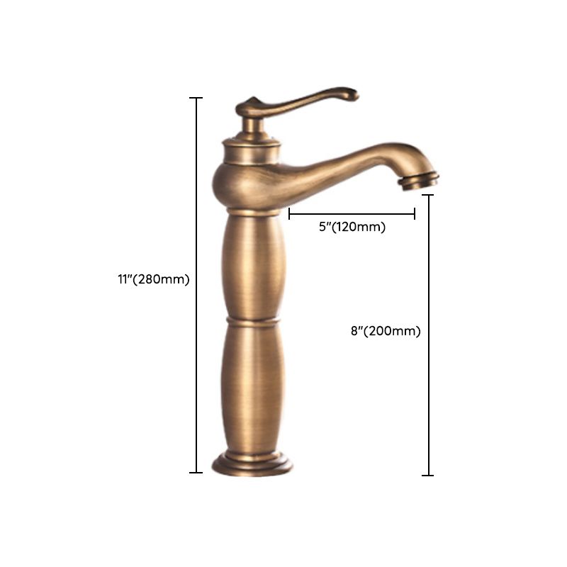 Country Wide Spread Bathroom Faucet Vintage Vanity Sink Faucet