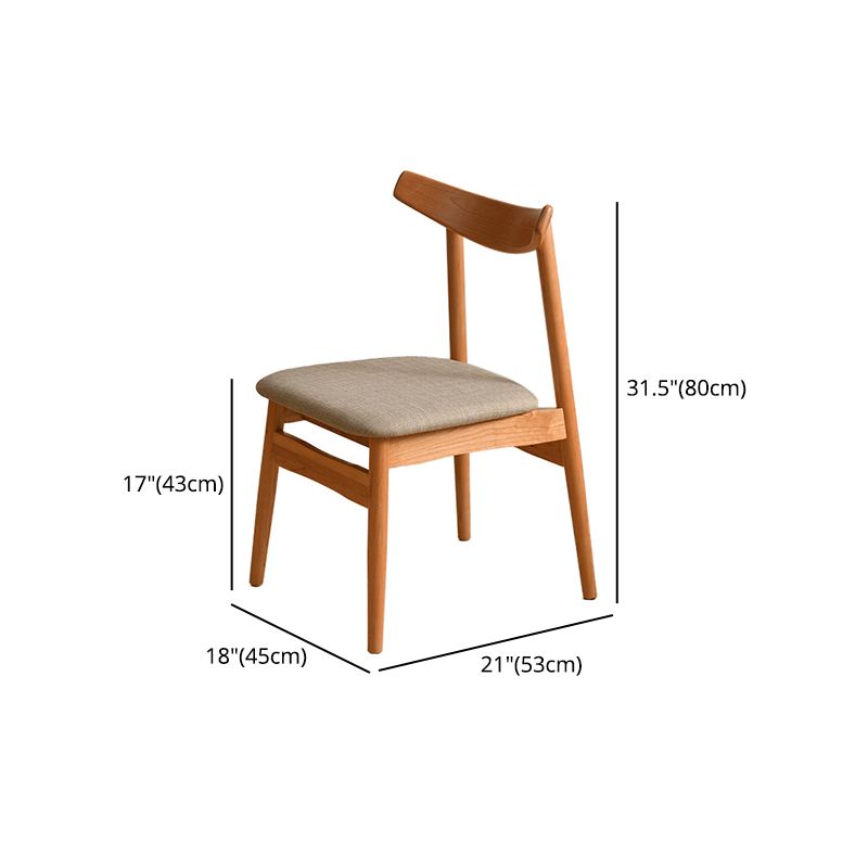 Modern 1/3/4/5 Pieces Dining Room Set Solid Wood Dining Table and Chairs