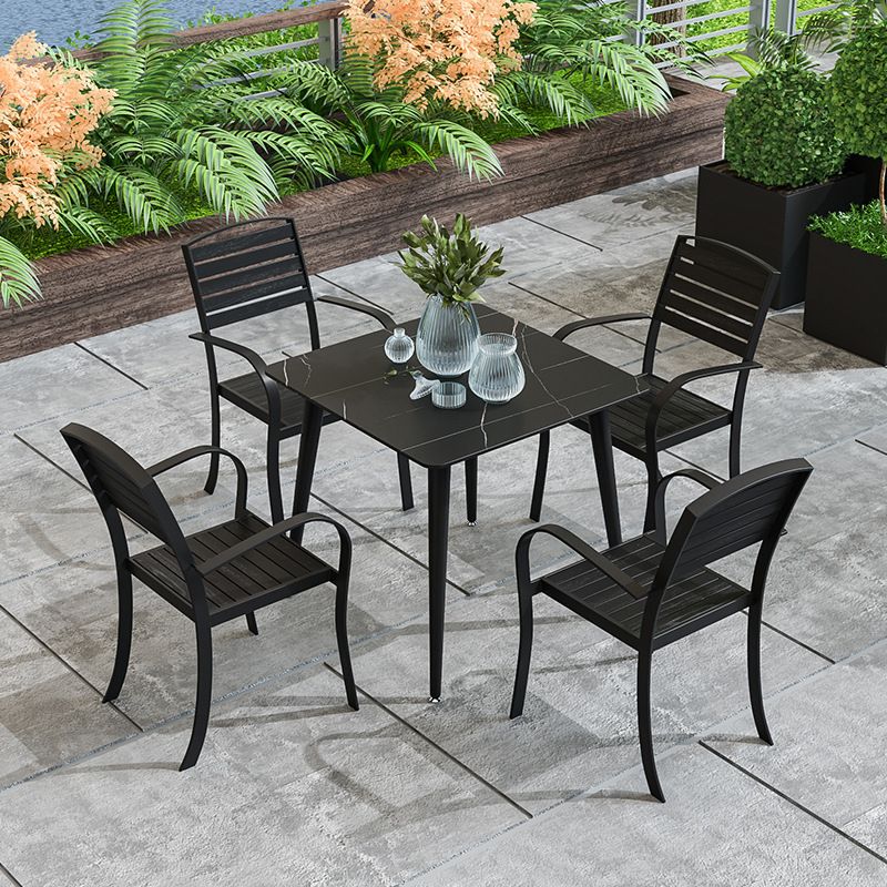 Sintered Stone Dining Set 1/5/7 Piece Modern Dining Table Set for Outdoor