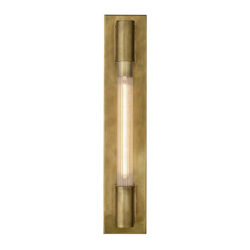 Cylinder Shape Metal Vanity Light Modern Style 1 Light Vanity Light Fixture
