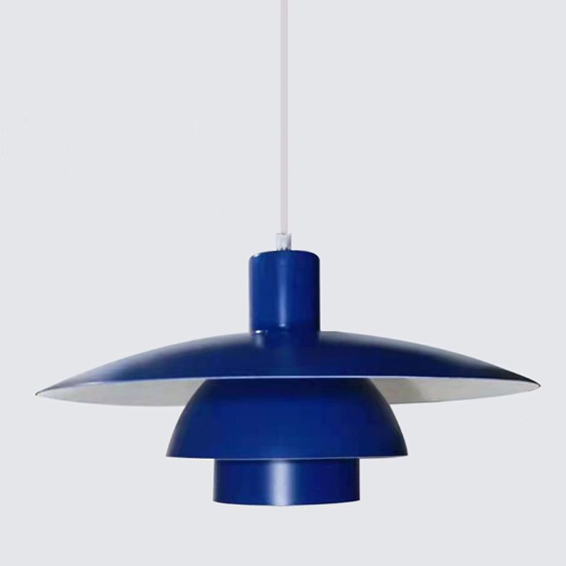 Lámpara colgante geométrica de aluminio nórdico moderno para el comedor para comedor