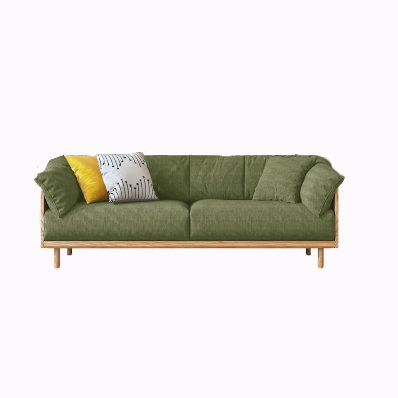 Modern Sofa Pillow Top Arm 33.4"W Sofa with 2 Pillows for Living Room