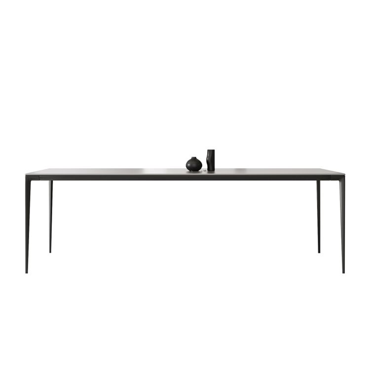 Designer Style 1/2/4/5 Pieces Dining Set Sintered Stone Dining Table with Leather Chairs