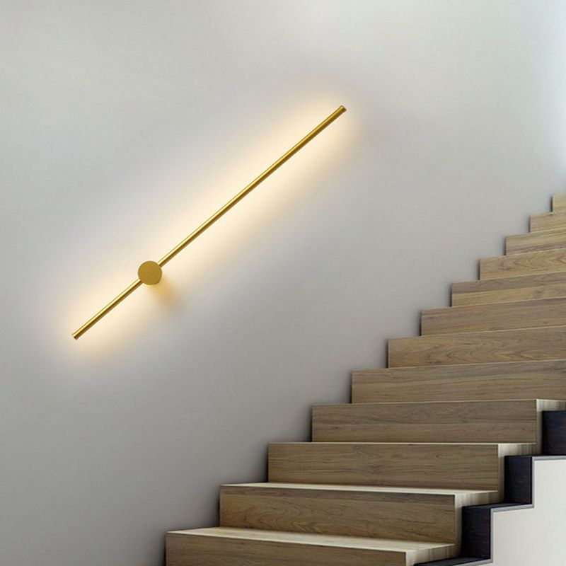 Modern Style Metal Vanity Light Linear Shape Vanity Lamp for Shower Room