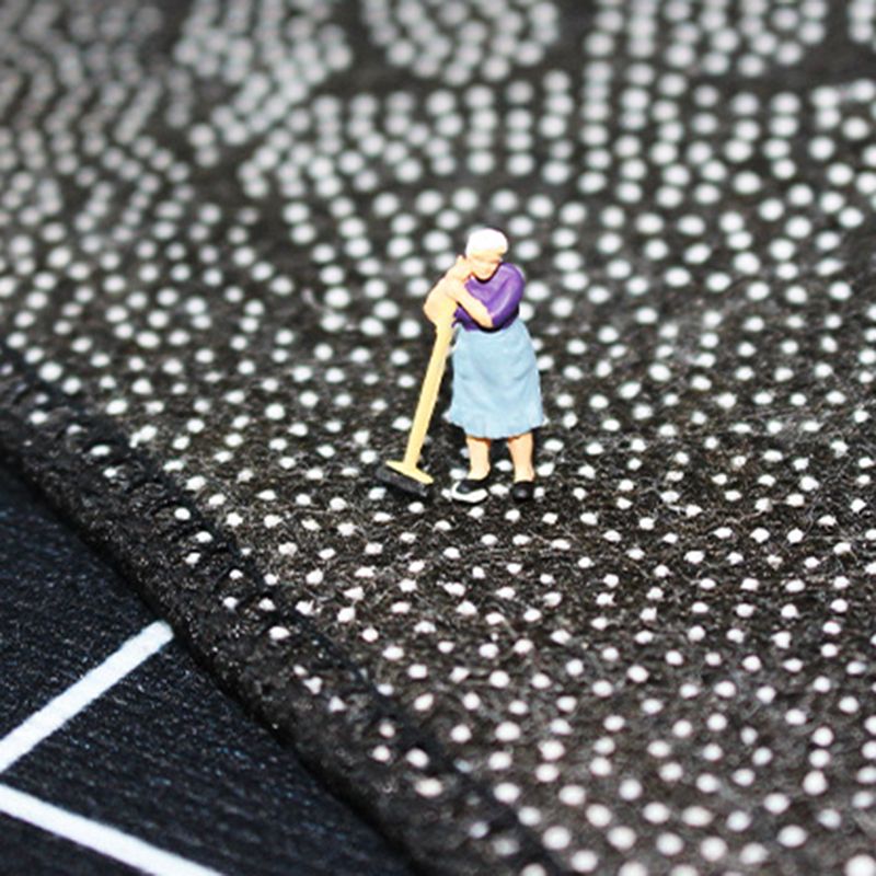 Wine Red 3D Printing Rug Polyester Modern Area Rug Stain Resistant Rug for Living Room