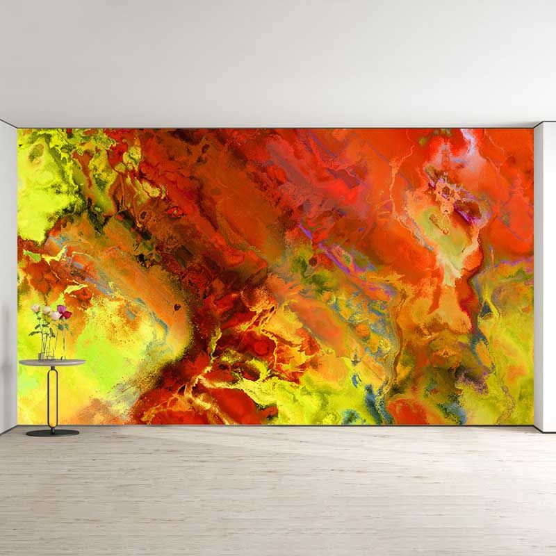 Abstract Wall Murals for Bedroom Moisture Resistant, Custom Size Available