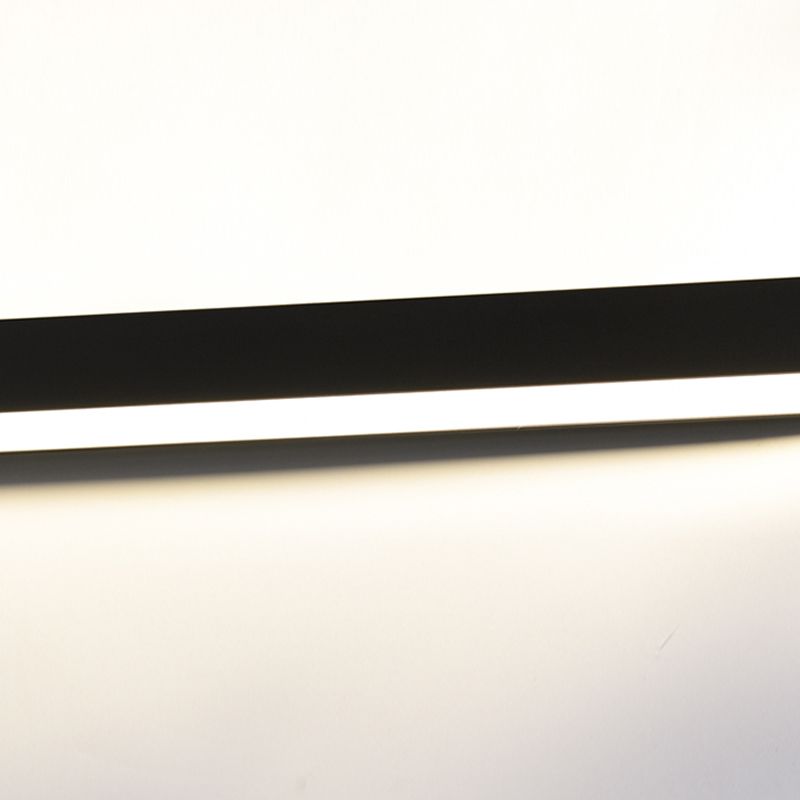 Modernes Rechteckinsel Light Restaurant LED Hängende Leuchten mit Acrylschatten