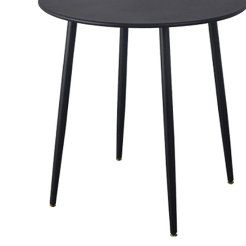 Metal Patio Table Industrial Style Outdoor Patio Dining Table