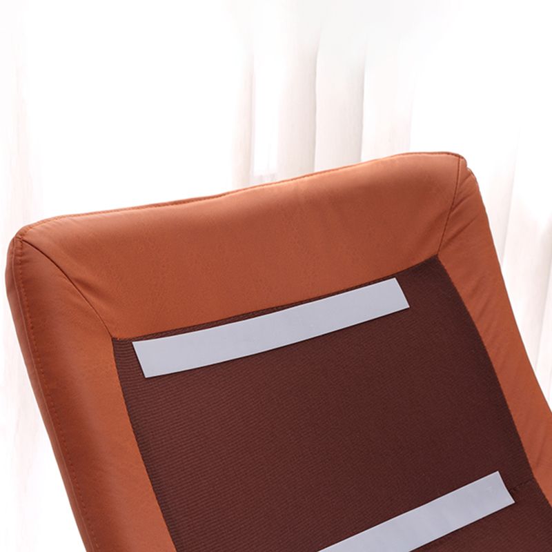 Modern Reclining Rocker Chair Upholstered Rocking Chair for Living Room