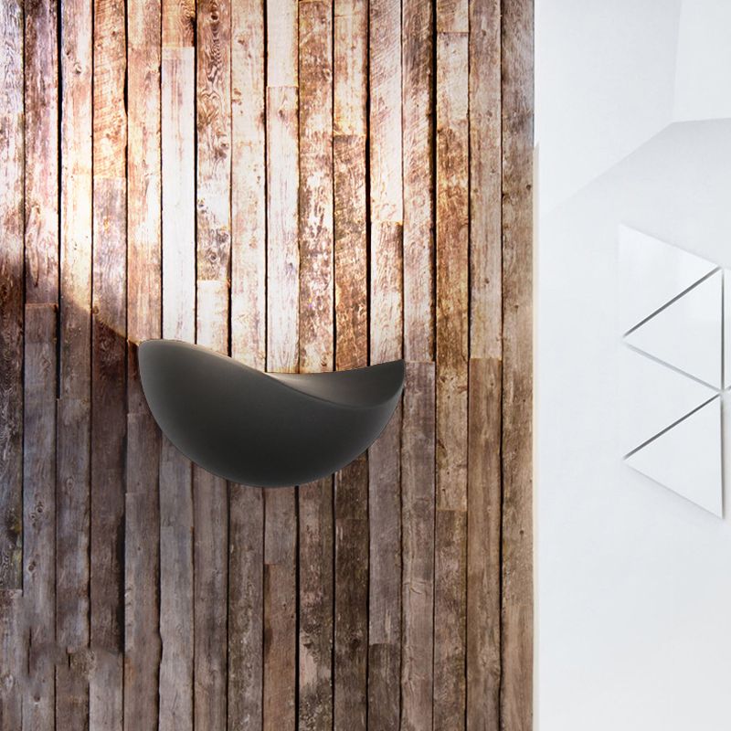 1 Light Unique Shape Wall Light Fixture Modern Wall Mounted Lighting for Living Room