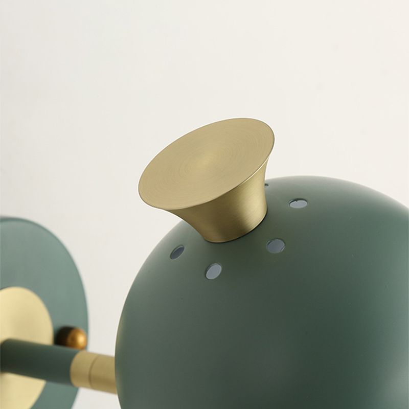 Minimalist Wall Sconce Lighting Household Colorful Metal Shade Wall Lighting Fixtures