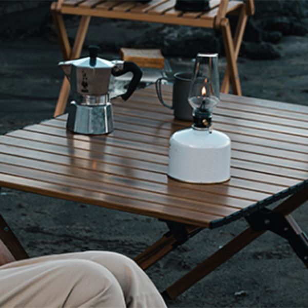 Modern Foldable Camping Table Set 1/3 Pieces Metal Dining Table Set for Outside