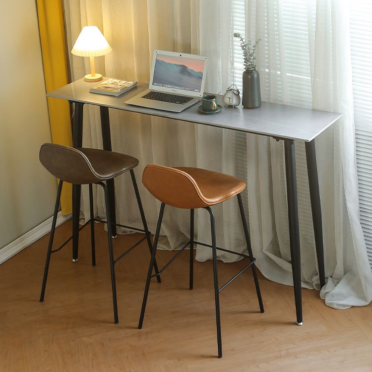 1/2/3/5 Pieces Pub Dining Set Rectangular Table and Stool Set