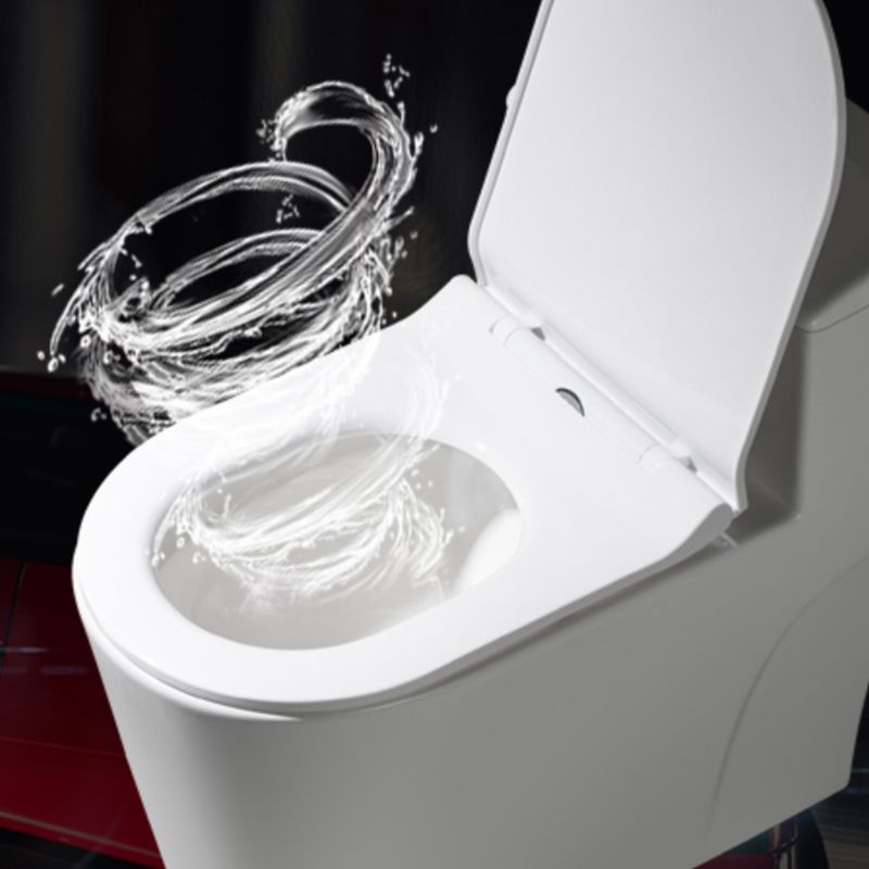 Contemporary Ceramic Toilet Bowl Floor Mounted Urine Toilet with Spray Gun for Washroom