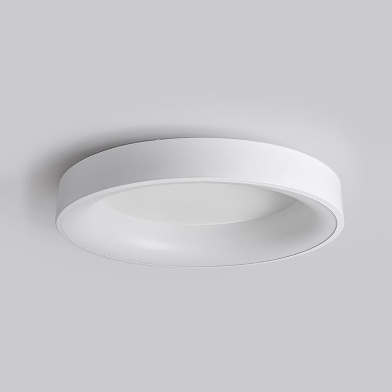 Eigentijdse ronde inbouwverlichtingsarmaturen Metaal 1 licht Inbouw plafondarmatuur
