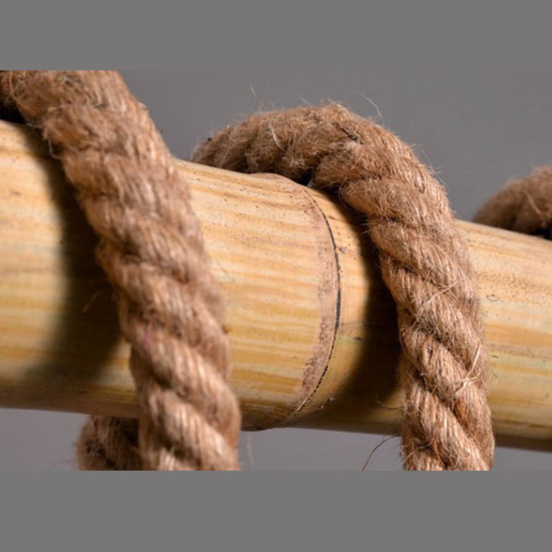 Bulb esposto Isola lampadario luci retrò in stile industriale Fissature del lampadario per il tavolo da pranzo