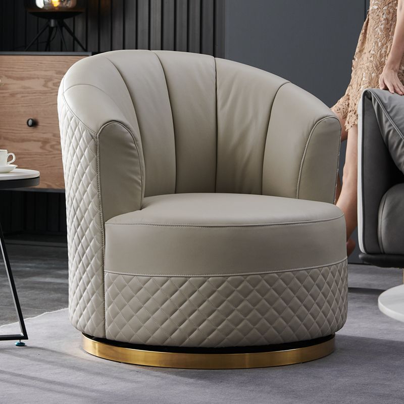 Italian Light Luxury Sofa Chair Swivel Single Chair Sitting Room Single Sofa Nordic