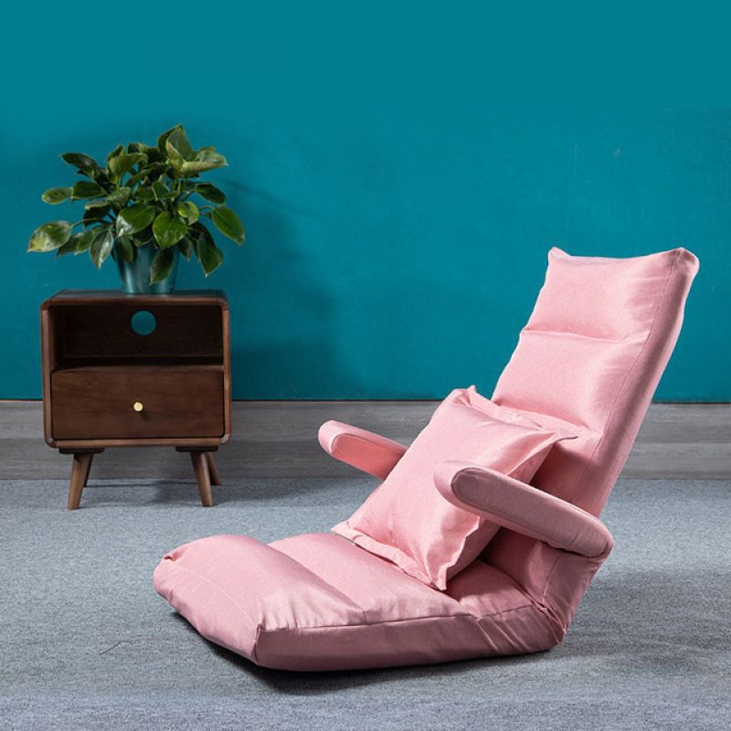 Linen Convertible Chair Cushion Back Modern Chair for Living Room