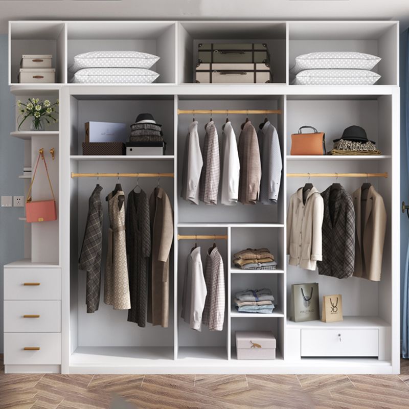 Sliding Wardrobe Cabinet With Drawer Modern Wardrobe Armoire