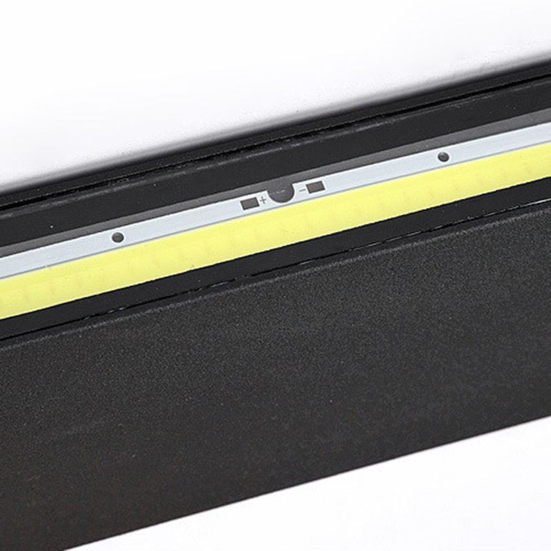 Aluminum Rectangle Shade Wall Lights Modern Style 1 Head Wall Mount Fixture for Outdoor Wall