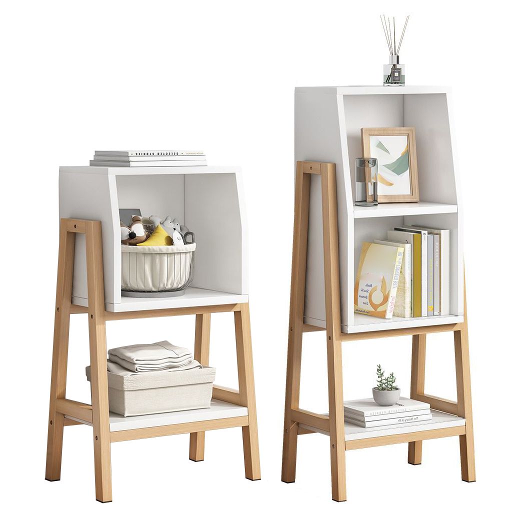 Vertical Bookcase Scandinavian Engineered Wood Shelf Bookcase