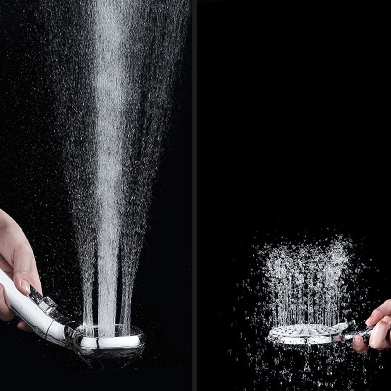 Modern Plastic Shower Head Wall-mounted Shower Head with Adjustable Water Flow