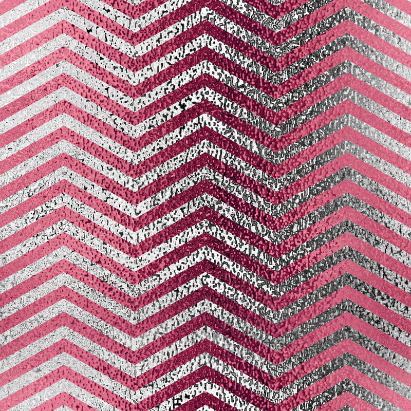 Washable Herringbone Foil Wall Mural Custom Modern Style Wall Art for Living Room