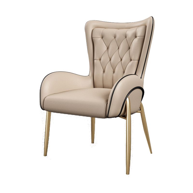 Modern Faux Marble Dining Set Round 1/5 Pieces Dining Set for Home Use