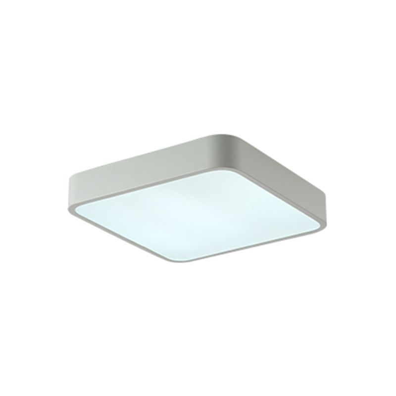 Plafonnier LED en forme de géométrie macaron, Style moderne et Simple, en fer, 1 lumière, encastré pour balcon