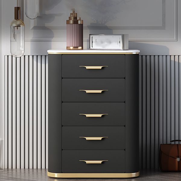 31.5"H Living Room Sideboard Cabinet Glam Buffet Server Cabinet with Wood Drawers