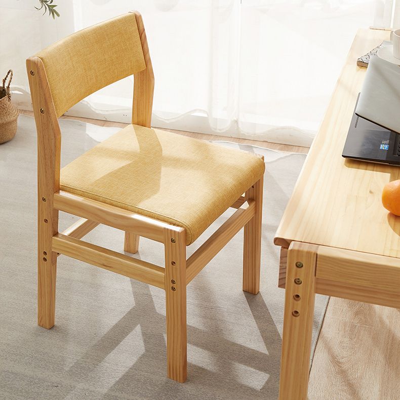 Sillas de madera abiertas de la espalda elevable