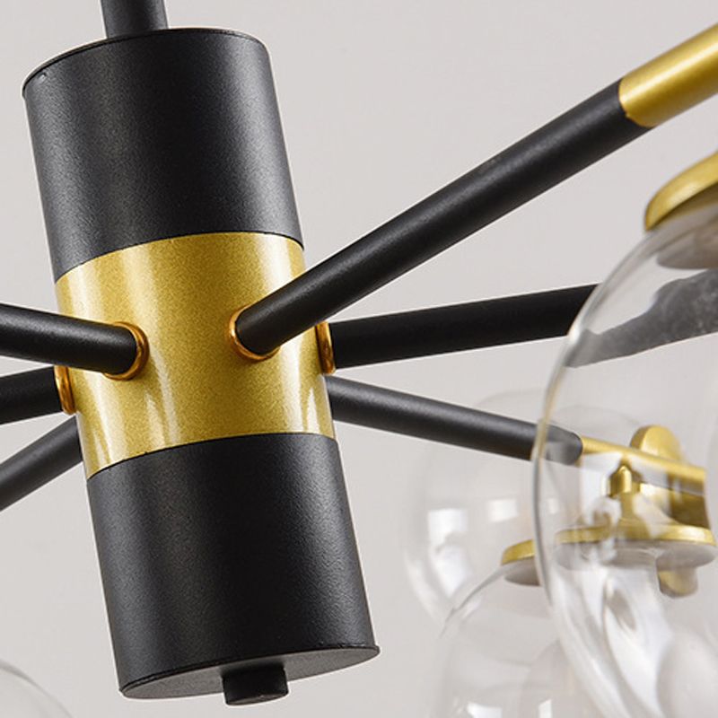 7-Light Modern Kitchen Island Lighting Metal Ceiling Light for Dining Room
