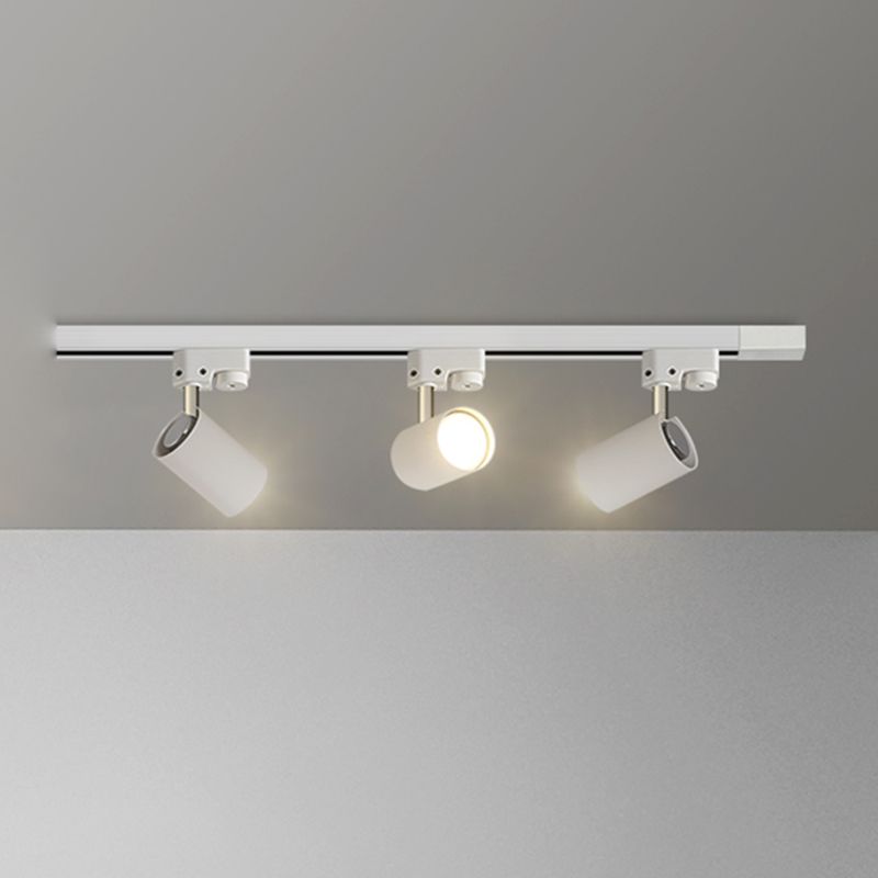 Nieuwe moderne lineaire track verlichting metalen plafond licht armatuur met 3 Spotlights