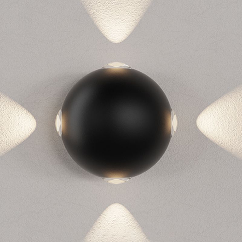 Géométrie des lumières murales de style moderne.