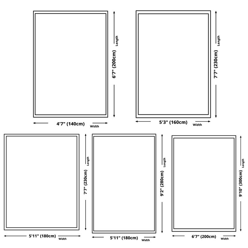 Marble Print Indoor Rug Abstract Carpet Polyester Washable Rug for Living Room